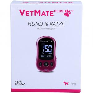 VETMATE PLUS Blutzuckermessger.mg/dl eco Hund+Kat.
