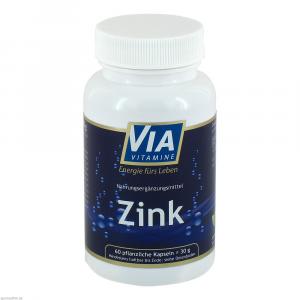 VIAVITAMINE Zink Kapseln