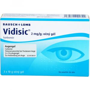 VIDISIC 2 mg/g Augengel