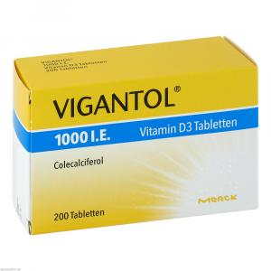 VIGANTOL 1.000 I.E. Vitamin D3 Tabletten