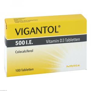 VIGANTOL 500 I.E. Vitamin D3 Tabletten