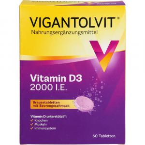 VIGANTOLVIT 2000 I.E. Vitamin D3 Brausetabletten