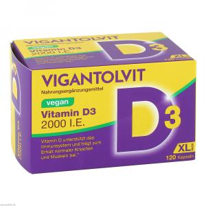 VIGANTOLVIT 2000 I.E. Vitamin D3 vegan Weichkaps.