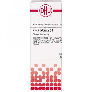 VIOLA ODORATA D 3 Dilution