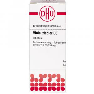 VIOLA TRICOLOR D 3 Tabletten