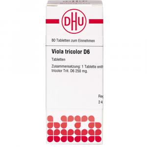 VIOLA TRICOLOR D 6 Tabletten