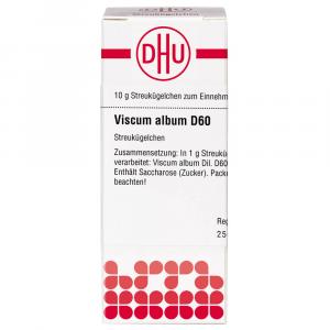 VISCUM ALBUM D 60 Globuli Ind.Fert.