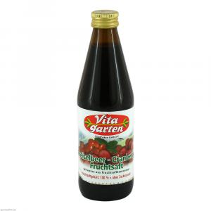 VITAGARTEN Preiselbeer Cranberry Fruchtsaft
