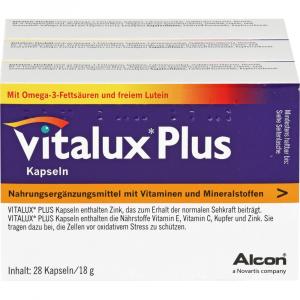 VITALUX Plus 10 mg Lutein Quartalspack. Kapseln