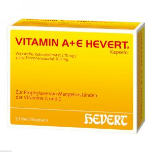 VITAMIN A+E Hevert Kapseln