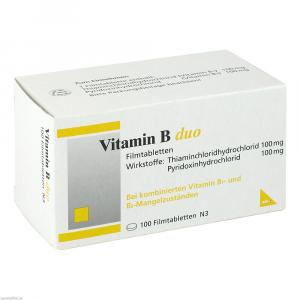 VITAMIN B DUO Filmtabletten