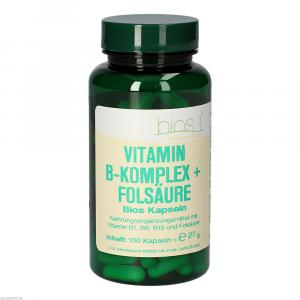 VITAMIN B KOMPLEX+Folsäure Bios Kapseln