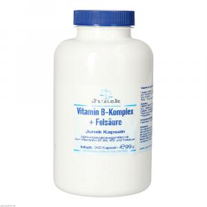 VITAMIN B KOMPLEX+Folsäure Junek Kapseln