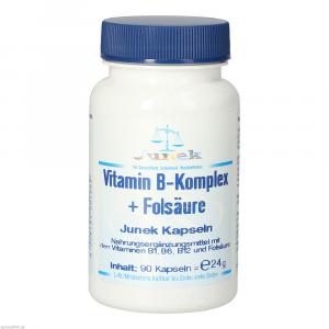 VITAMIN B KOMPLEX+Folsäure Junek Kapseln