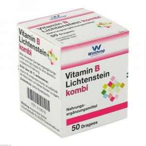VITAMIN B LICHTENSTEIN Kombi Dragees