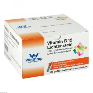 VITAMIN B12 1.000 μg Lichtenstein Ampullen