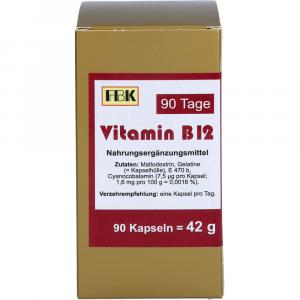 VITAMIN B12 90 Tage Kapseln