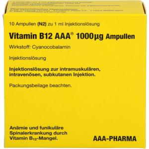 VITAMIN B12 AAA 1000 μg Ampullen Injektionslsg.