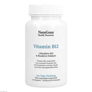 VITAMIN B12 BIOAKTIV+Folsäure vegan Kapseln