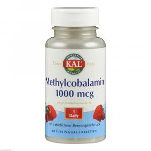 VITAMIN B12 METHYLCOBALAMIN 1000 μg KAL Tabletten