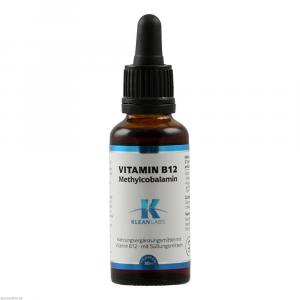 VITAMIN B12 METHYLCOBALAMIN KLEAN LABS flüssig