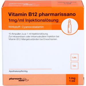 VITAMIN B12 PHARMARISSANO 1 mg/ml Injektionslösung