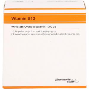 VITAMIN B12 RÖWO 1.000 μg Injektionslösung Amp.