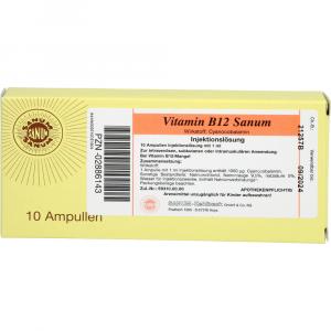 VITAMIN B12 SANUM 1000 μg/ml Injektionslösung Amp.