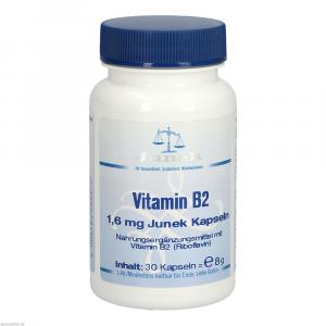 VITAMIN B2 1,6 mg Junek Kapseln