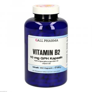 VITAMIN B2 10 mg GPH Kapseln