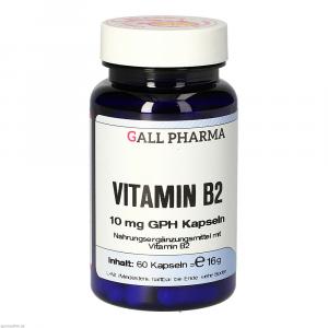 VITAMIN B2 10 mg GPH Kapseln