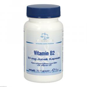 VITAMIN B2 10 mg Junek Kapseln