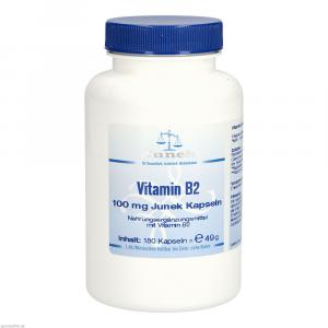 VITAMIN B2 100 mg Junek Kapseln
