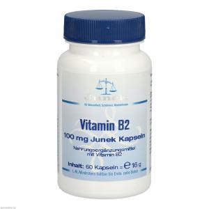 VITAMIN B2 100 mg Junek Kapseln