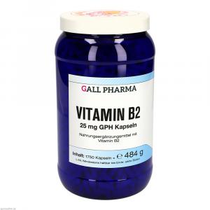 VITAMIN B2 25 mg GPH Kapseln