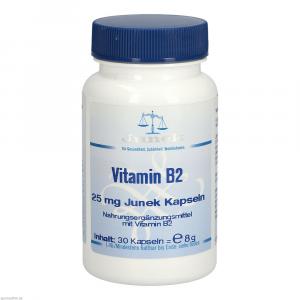 VITAMIN B2 25 mg Junek Kapseln