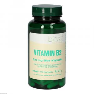 VITAMIN B2 3,6 mg Bios Kapseln