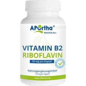 VITAMIN B2 RIBOFLAVIN 50 mg Kapseln