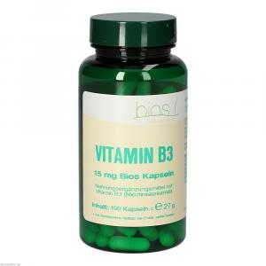 VITAMIN B3 15 mg Bios Kapseln