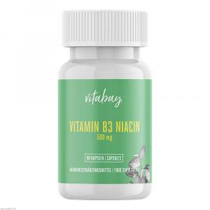 VITAMIN B3 NIACIN 500 mg Flush free vegan Kapseln
