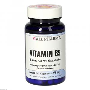 VITAMIN B5 6 mg GPH Kapseln