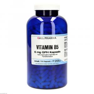 VITAMIN B5 6 mg GPH Kapseln
