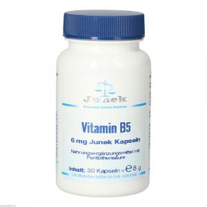 VITAMIN B5 6 mg Junek Kapseln