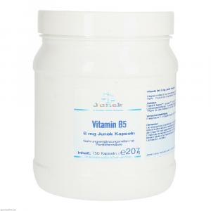 VITAMIN B5 6 mg Junek Kapseln