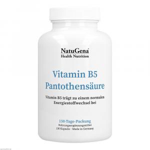 VITAMIN B5 PANTOTHENSÄURE vegan Kapseln