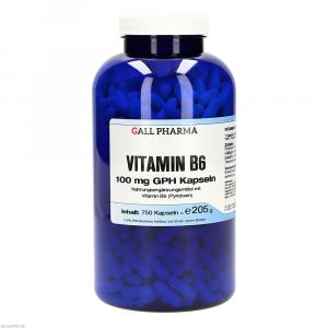 VITAMIN B6 100 mg GPH Kapseln