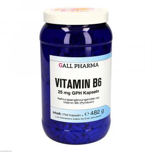 VITAMIN B6 25 mg GPH Kapseln