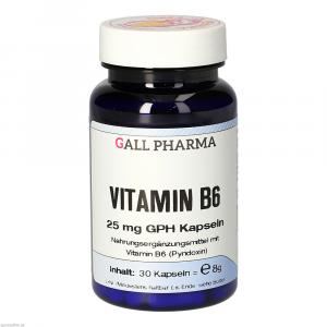 VITAMIN B6 25 mg GPH Kapseln