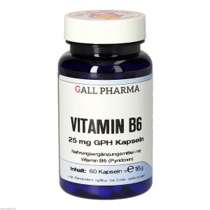VITAMIN B6 25 mg GPH Kapseln
