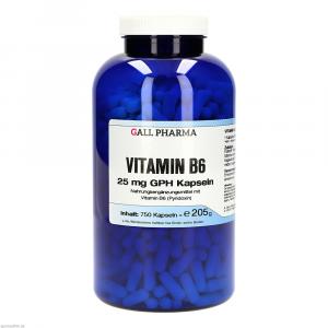 VITAMIN B6 25 mg GPH Kapseln